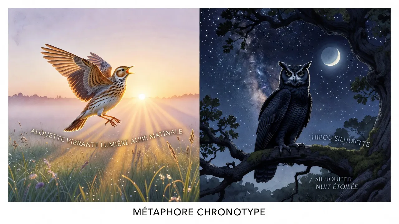 Chronotype : êtes-vous alouette, hibou ou entre-deux ?